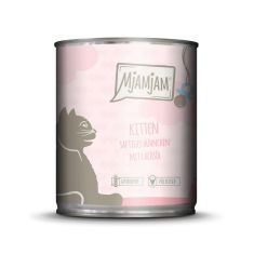 MJAMJAM gato kitten pollo con aceite de salmón lata