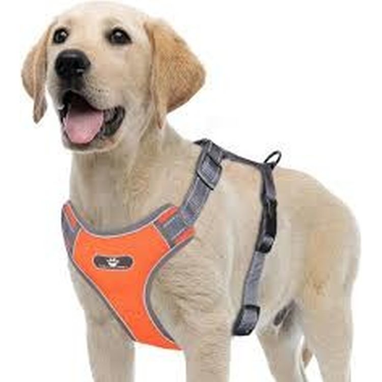 DUVO perro arnes con correa reflectante 120x45-55 cm