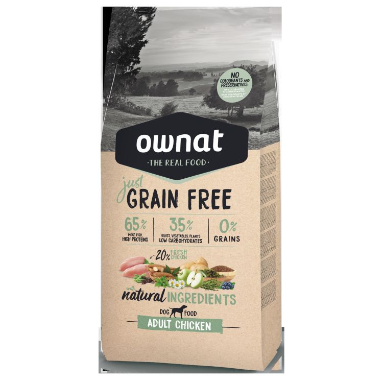 OWNAT perro adulto Just pollo