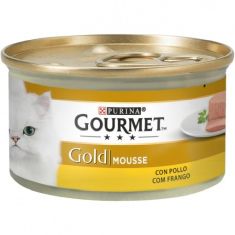 GOURMET gato Gold mousse pollo 85 gr