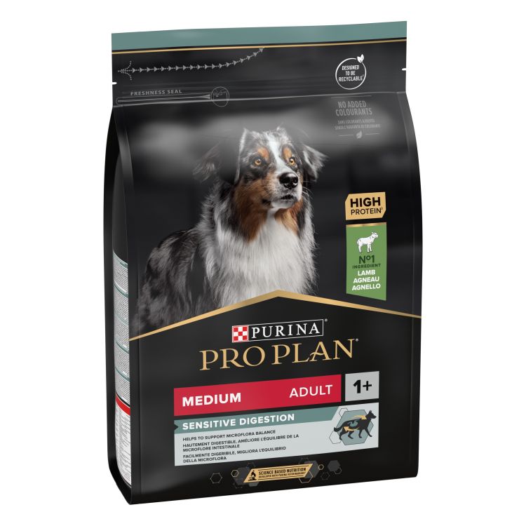 PROPLAN perro adulto medium digest cordero