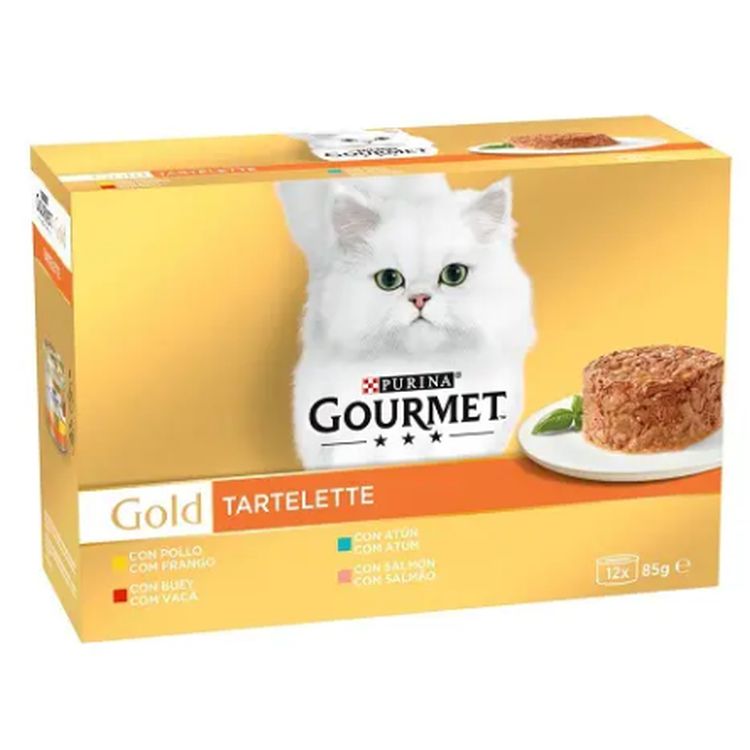 GOURMET gato Gold tartelette 12x85 gr