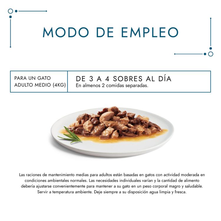 GOURMET gato Perle laminas duo del campo 4x85 gr
