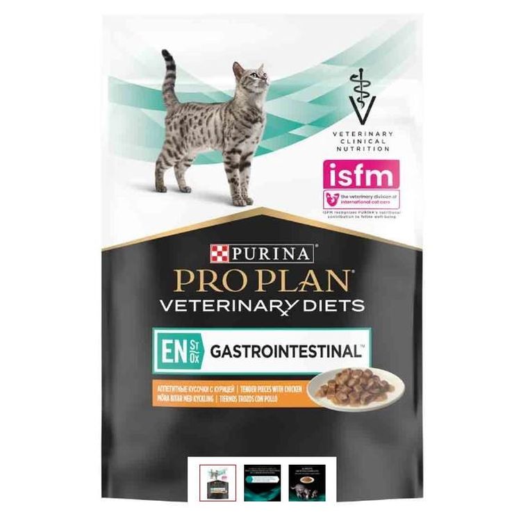 PROPLAN gato adulto dieta gastrointestinal pouch 85 gr