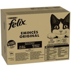 FELIX gato adulto Fantastic carne pouch