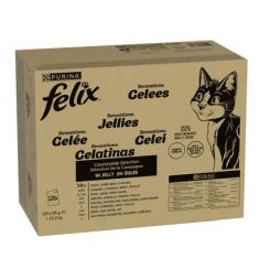 FELIX gato adulto Sensations carne pouch 120x85 gr