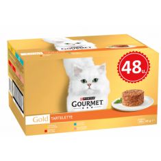GOURMET gato Gold tartelette 48x85 gr