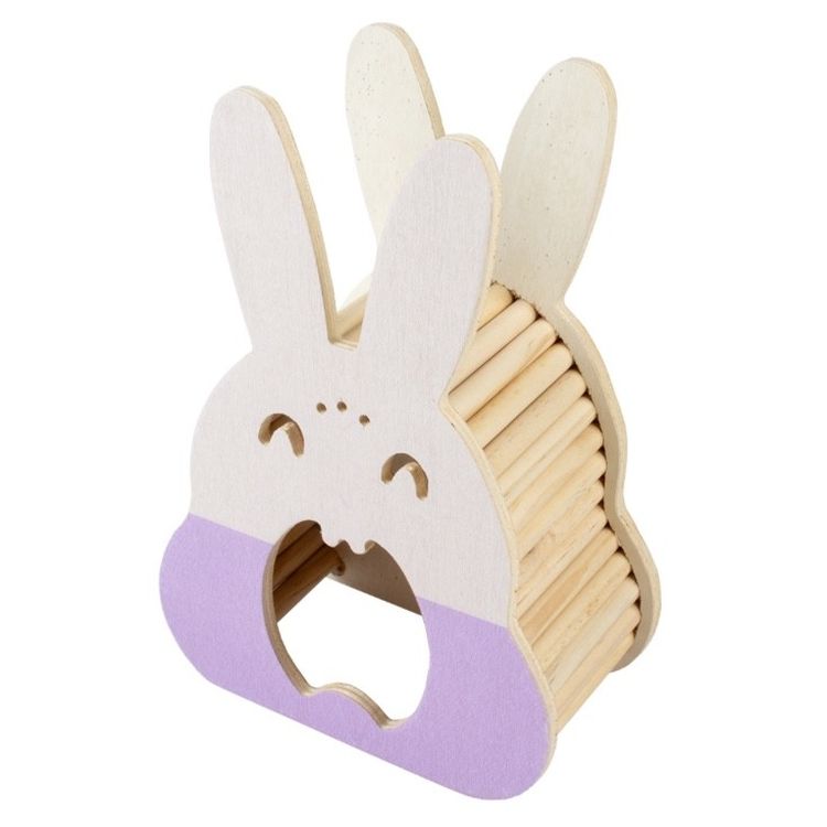 DUVO roedor caseta de madera conejo 16,5x8,5x24 cm