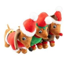 DUVO perro juguete peluche X-mas 27x13x27 cm