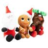 DUVO perro juguete peluche X-mas Cuddle trio 16x28x9 cm