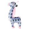 DUVO perro juguete peluche jirafa azul 32x14x5 cm