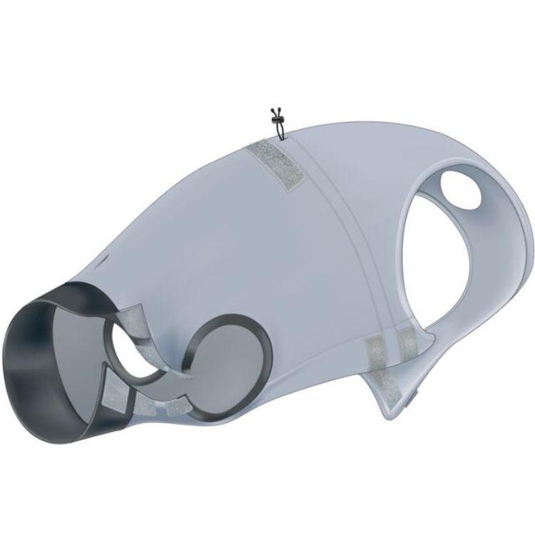 TRIXIE perro body protector gris