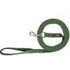 TRIXIE perro correa de rastreo verde oliva M 2x150 cm