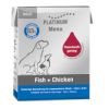 PLATINUM perro adulto pescado y pollo brick 375 gr
