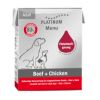 PLATINUM perro adulto ternera y pollo brick 375 gr