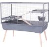ZOLUX roedores jaula neolife Rab1 gris 100 cm