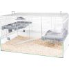 ZOLUX roedor jaula conectable Panas gris 80 cm