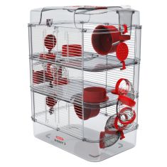 ZOLUX roedor jaula Rody 3 Trio 41x27x53 cm