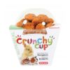 ZOLUX roedor snack crunchy cup nature zanahoria y lino 200 g