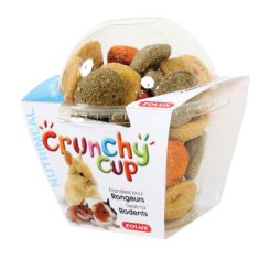ZOLUX roedor snack crunchy cup nature zanahoria y alfalfa 200 gr