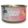 SCHESIR gato adulto Silver filete de pollo y pato mousse lat