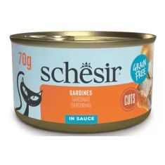 SCHESIR gato adulto Grill filetes lata 70 gr