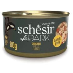 SCHESIR gato adulto After Dark filete de pollo lata 80 gr
