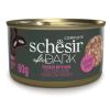 SCHESIR gato adulto After Dark filete pollo y jamón lata 80
