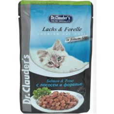 DR CLAUDER gato adulto salmon trucha pouch 100 gr