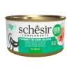 SCHESIR gato adulto atun y algas gelatina lata 70 gr