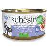 SCHESIR gato adulto atun y mero gelatina lata 70 gr