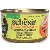 SCHESIR gato adulto Fruit selection atun y papaya gelatina l