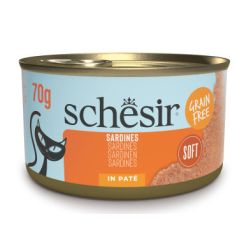 SCHESIR gato adulto Grill paté lata 70 gr