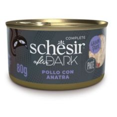 SCHESIR gato adulto After Dark pollo y pato lata 80 gr