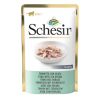 SCHESIR gato adulto atun y dorada gelatina pouch 85 gr