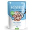 SCHESIR gato adulto atun y lubina gelatina pouch 85 gr