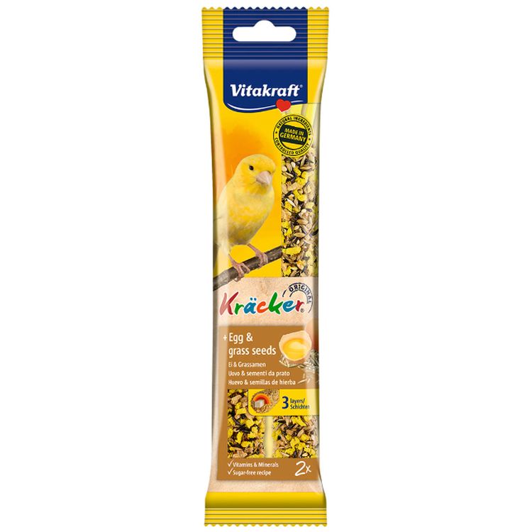 VITAKRAFT canario snack barritas huevo