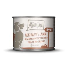 MJAMJAM perro adulto cordero, arroz y tomate lata