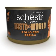 SCHESIR perro adulto Taste World pollo con paella lata 150 gr