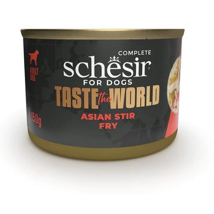 SCHESIR perro adulto Taste World salteado asiático lata 150 gr