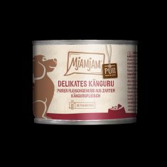 MJAMJAM perro adulto canguro puro lata 200 gr