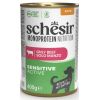 SCHESIR perro adulto Monoprotein active buey pate lata 400 g