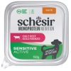 SCHESIR perro adulto Monoprotein active buey pate tarrina 15
