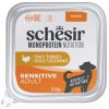 SCHESIR perro adulto Monoprotein pavo pate tarrina 150 gr