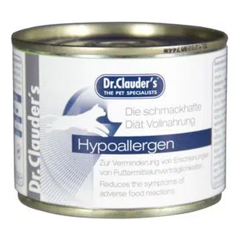 DR CLAUDER gato adulto dieta hypoallergenic lata 200 gr