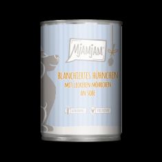 MJAMJAM perro adulto pollo y zanahorias salsa lata 380 gr