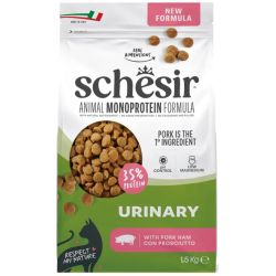 SCHESIR gato adulto Monoprotein formula urinary jamon