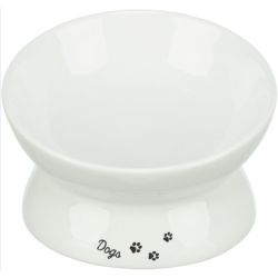 TRIXIE gato cuenco ergonomico ceramico blanco 350 ml