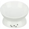 TRIXIE gato cuenco ergonomico ceramico blanco 350 ml