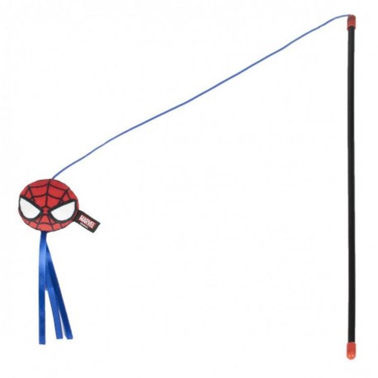 DISNEY gato juguete varita Spiderman